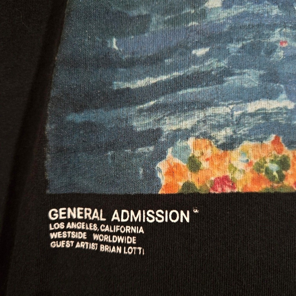 General Admission x Westside Worldside Brian Lotti Pool Graphic Tee Shirt Skater - Picture 5 of 9